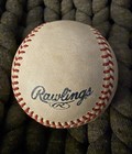 Official Major League Baseball Rawlings Game Ball Leather Mlb Used
