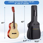 40 41  Acoustic Classic Guitar Case Soft Padded Gig Bag 5mm Thicken Foam