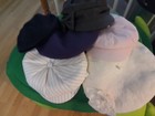 Lot Of 6 Vintage Fashion Hats Collection Ladies Womens Decor