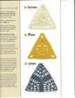 Triangle Treasury Versatile Motifs To Crochet   Leisure Arts 4748 New 