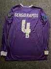 Sergio Ramos Authentic Hand Signed Real Madrid Jersey Beckett Witnessed