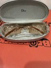 Christian Dior Vintage  fire  Rimless Shield Sunglasses