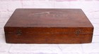 Vintage 1916  A c  Gilbert Erector Electrical Set Wooden Chest W  Motor  - Early