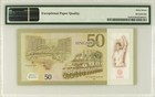 Singapore 50 Dollars 2015 Limited Edition Prefix Sg P-61b Comm Pmg Grade 67