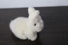 Vintage Tiny White Rabbit Bunny Russ 5  Long Plush Fuzzy Stuffed Animal