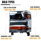 Hid xenon Headlight Assembly Compatible With 2016 2017 2018 Chevy Silverado 1500