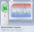 Touchless Forehead Thermometer For Fever  No Contact Infrared Digital For Adults