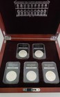 Uncirculated Complete 5 Coin Set Denver Mint Peace Silver Dollars