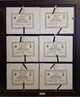 2000 Upper Deck Michael Jordan  definition Of A Champion   6  Framed Plate Set