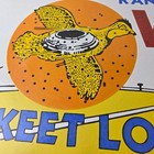 Vintage Winchester Skeet Sign - Ranger Shot Gun Shells Gas Pump Porcelain Sign