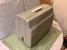 Vint Sears Kenmore 1755 Zig Zag Sewing Machine W foot Pedal Case Works See Vid