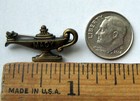 Vintage 1960 s Girl Scout Camp Edith Macy Pin Bronze Lamp Knowledge Open Handle