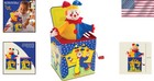 Bright And Colorful Jester Jack In The Box Musical Toy - Perfect For Young Kids