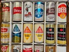 Grocery Store Brand Beer Cans 24 Different Beer Cans Mostly Bottom Opened Steel