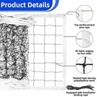 32x3ft Professional Heavy Duty Volleyball Net - Outdoor Volleyball Nets