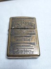 Zippo Windproof Brass Jim Beam Lighter Kentucky Straight Bourbon Whiskey