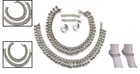 Foot Jewelry Set  Handcrafted Silver Anklet With Dainty Bells For Every Occasion