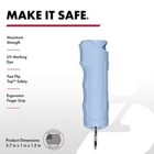 Sabre Fliptop Pepper Spray Chambray Blue  Compact Self-defense For Women
