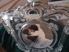 Vintage Mikasa Princess Lead Crystal Frosted Picture Frame