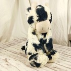 Jellycat Bashful Cow Calf Black And White Beige Horns 12   read