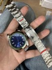 Diy Set For R 2824 Watch Case   Dial   Hands   Stainless Steel Strap 40mm