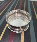 Elkington Silver Plate Wine Bottle Coaster Pierced Gallery