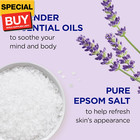 Foaming Bath With Pure Epsom Salt  Soothe   Sleep With Lavender  34 Fl Oz  pack 