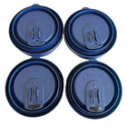 Tervis Tumbler 16oz Travel Lid With Slider In Navy Blue Lot Of 4