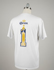 Brand New Corona Beer T Shirt Short Sleeve Size Large White