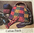 Purse Strings Macrame Handbag Pattern Booklet 1976 Vintage Boho Craft