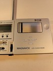 Rare Vintage 1981 Blue Bonnet Bowl Promo Magnavox Lcd Clock Radio