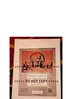 1920 Lost Silent Film Pressbook Folder The Corsican Brothers Dumas Dustin Farnum