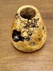 Unique Hand Turned Birdseye Burl Wood Natural Spalted Live Edge Vase