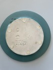 Vintage Bennington Potters David Gil Jonah Whale Wall Plate 1652 Mcm 10in