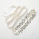 Luxury Crystal Bridal Sash Belt Rhinestone Wedding Belts For Formal Prom Dress
