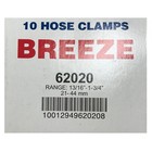 Box Of 10  20 Stainless Steel 13 16 To 1-3 4 Worm Gear Hose Clamp 1 2 Band Usa