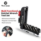 West Biking Mulit Functional Ratchet Wrench Tool Set Bike Repair Tools Kit