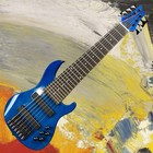 Travel Edition Electric Guitar Blue Ash Body Dot Inlays Shipped From The U s 