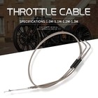 39  47  51  Stainless Steel Throttle Cable Wire Kit Idle Cable Compatible 43 