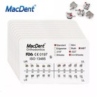 Macdent Dental Orthodontic Bracket Braces Mini Roth mbt 022 Hooks 345 arch Wires