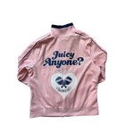 Juicy Couture Pink Velour Track Jacket Juicy Anyone Pickleball Large Nwt