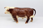 Vtg Breyer  71 Glossy Walking Hereford Bull Figurine No Stamp Pre-mark 1950s 60s