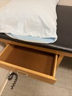 2 Wooden Medical Exam Tables