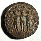 Roman Emperor Gordian Iii 238-244 Ad Rome  Bronze Ae 22  5 9 G Three Graces Ref 