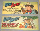 1950-gene Autry Western Cowboy- 5 Comic Book Premium Set W Envelope- Quaker Oats