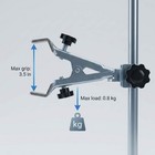 Lab Support Stand Set     2 Sets Adjustable Metal Clamp And Ring Frame Science