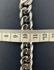 18  925 Sterling Silver Cuban Link Chain Necklace Unisex