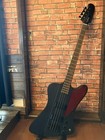 Epiphone Thunderbird Piccolo Bass  Matte Black  Custom Modifications  Used