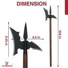 Medieval Renaissance Replica Hand Forged Cavalry Sergeants Halberd Axe Head