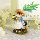 Wee Forest Folk Sweet Songbird  Wff  M-321c  Mouse With Bird  Retired